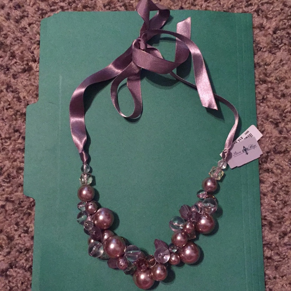 Champagne Beaded Necklace